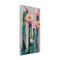 Stupell Industries Vibrant Cactus Flowers over Pink Wall Plaque, design by LSR Design Studio